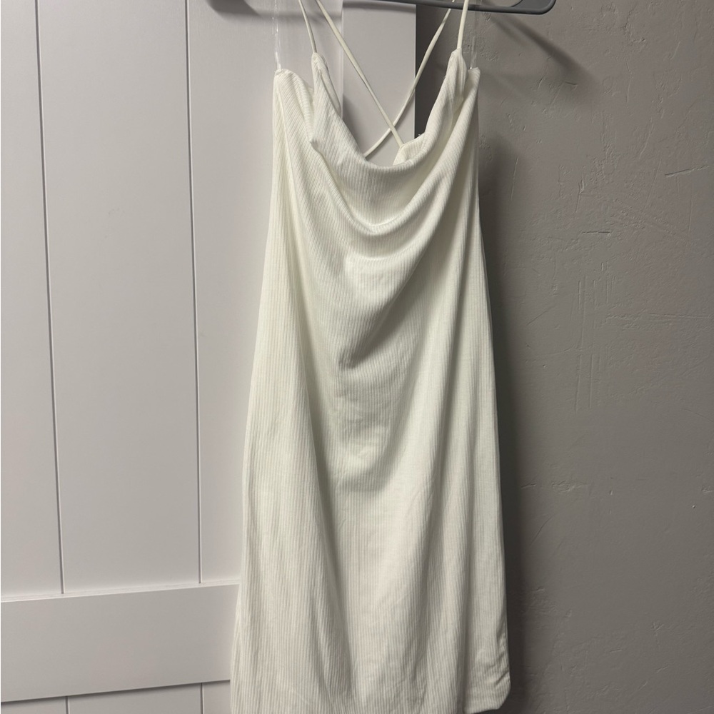White Strappy Dress